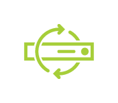 backup recovery icon green - راهکارهای شبکه